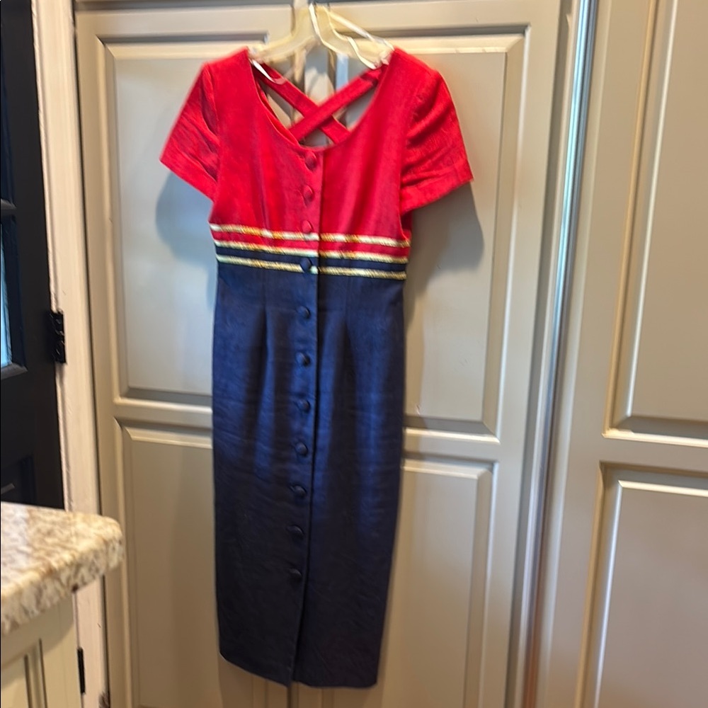 Vintage Nautical Vibe dress